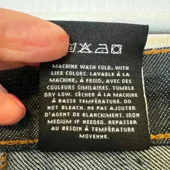 Buffalo David Bitton womens 26 Jeans Star Cigarette Slim leg dark denim NWT - Picture 6 of 11